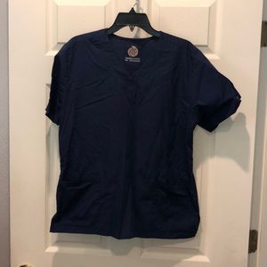 Navy scrub set